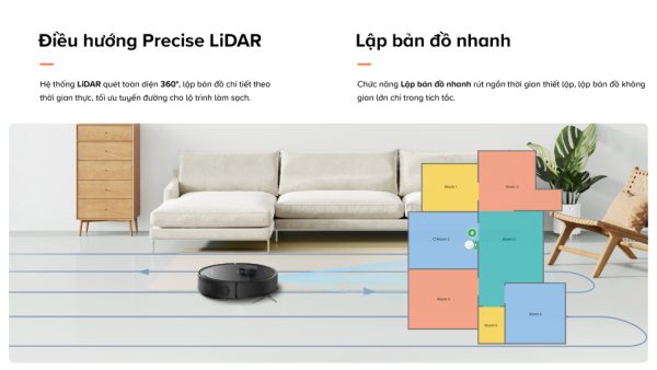 Robot Hút Bụi Lau Nhà Roborock Q7TF - Hình ảnh 7