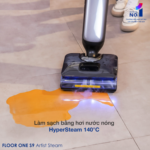 Máy Hút Bụi Lau Nhà Tineco Floor One S9 Artist Steam - Hình ảnh 9