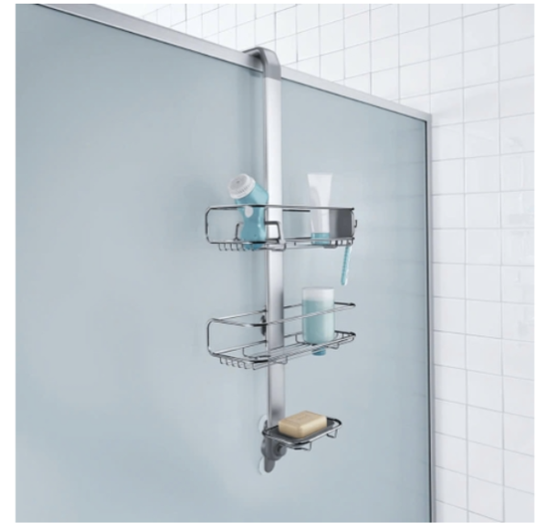 Giá Để Đồ Nhà Tắm Treo Vách Kính Simplehuman | BT1101 - Hình ảnh 7