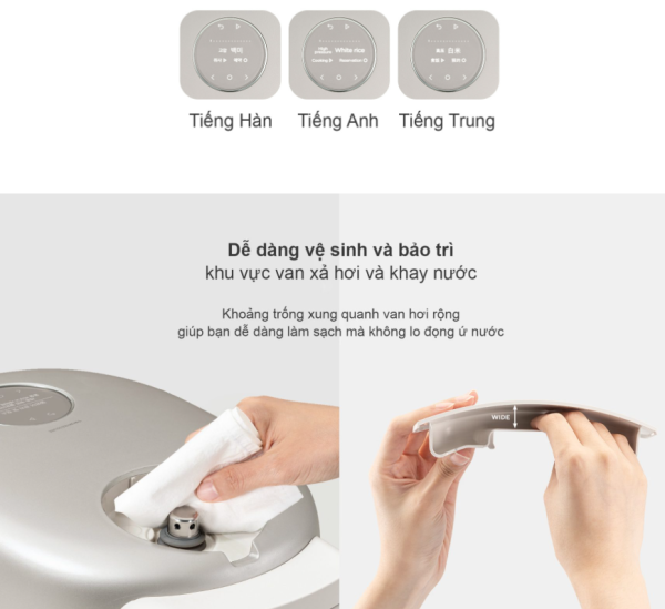 Nồi Cơm Cao Tần Áp Suất Cuckoo Master Chef Silence 2025 - Hình ảnh 9