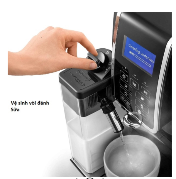 Máy Pha Cà Phê DeLonghi Dinamica ECAM 350.55.B - Hình ảnh 6
