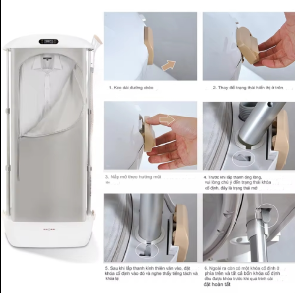 Tủ Chăm Sóc Quần Áo Novva - Hình ảnh 10