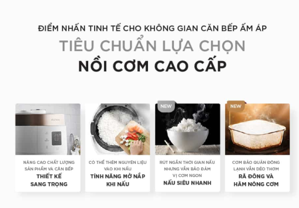 Nồi Cơm Điện Áp Suất Kép Cuckoo CRP-ST1010FW 1.8L - Hình ảnh 13