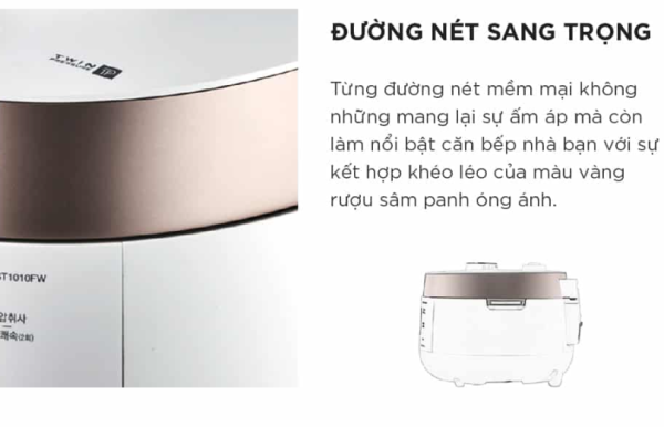 Nồi Cơm Điện Áp Suất Kép Cuckoo CRP-ST1010FW 1.8L - Hình ảnh 11