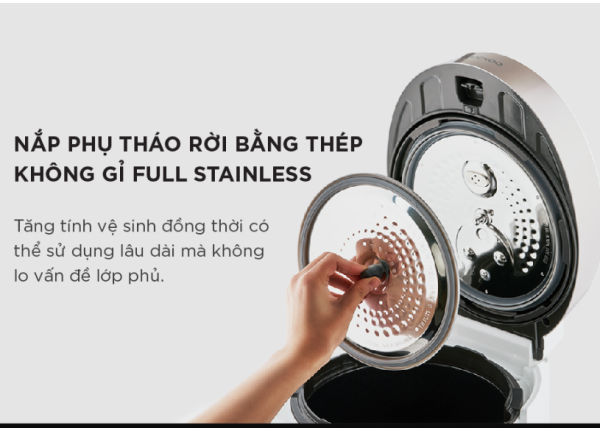 Nồi Cơm Điện Áp Suất Kép Cuckoo CRP-ST1010FW 1.8L - Hình ảnh 7
