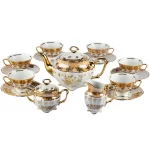 Bộ Trà Sứ Tiệp Con Thú Vàng 15 Món