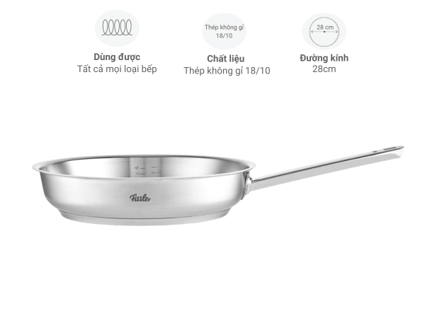 Chảo Inox Fissler Original Pro Size 28cm - Hình ảnh 4