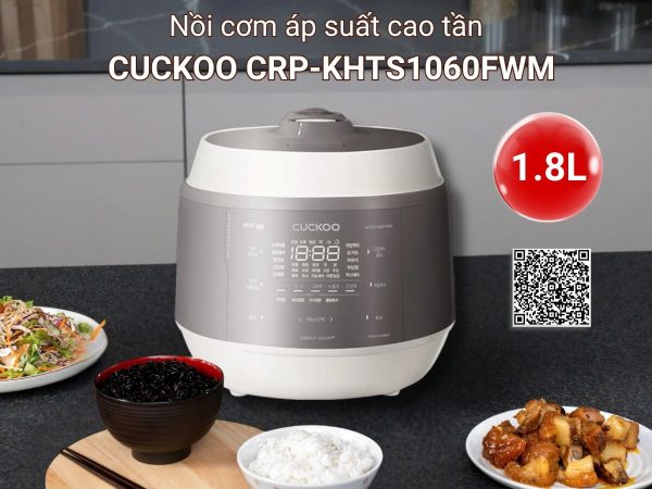 Nồi Cơm Điện Cuckoo Cao Tần Áp Suất Kép CRP-KHTS1060FWM 1.8L - Hình ảnh 2