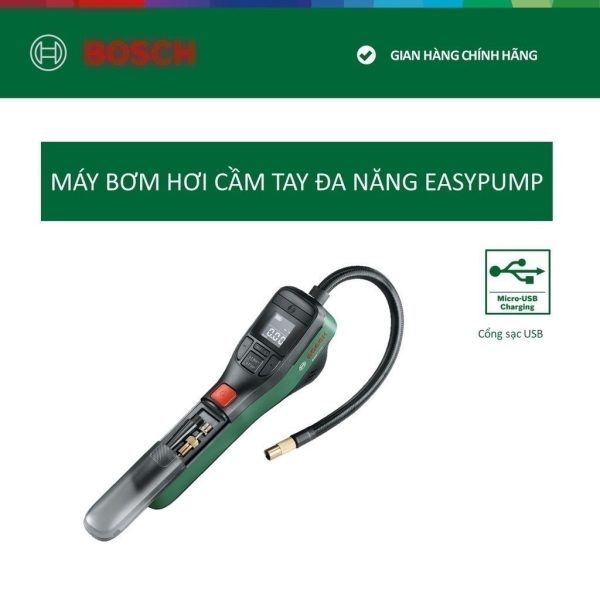 Máy Bơm Cầm Tay Đa Năng Bosch Easy Pump