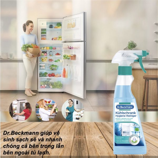 Chai Xịt Vệ Sinh Tủ Lạnh Dr Beckmann 250ml (Sao chép) - Ảnh 2