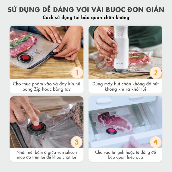 Bộ Hút Chân Không ZWILLING Fresh & Save 33 Món - Hình ảnh 9