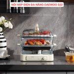 Nồi Hấp Điện Daewoo S22 8L