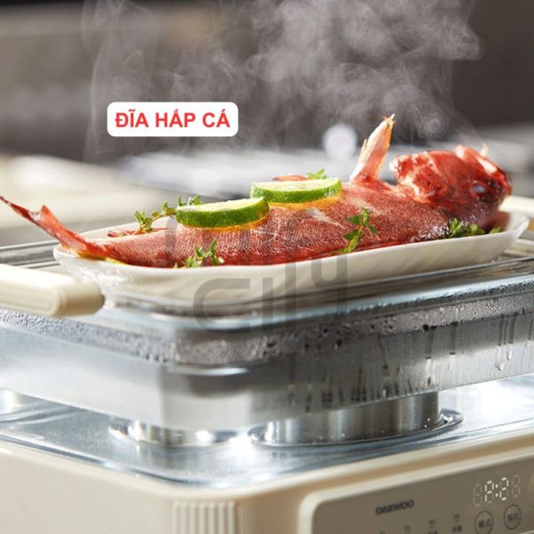 Nồi Hấp Điện Daewoo S22 8L - Hình ảnh 6