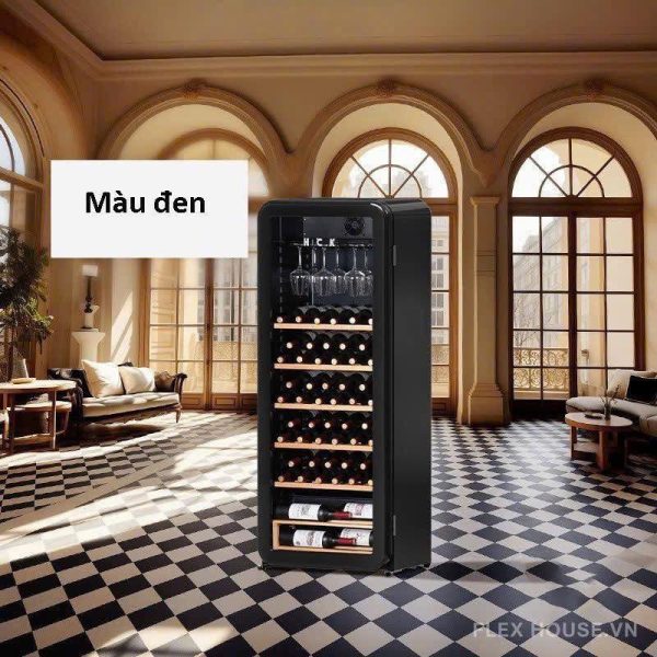 Tủ Trữ Rượu Vang & Cigar HCK 203L 86 Chai - Hình ảnh 8
