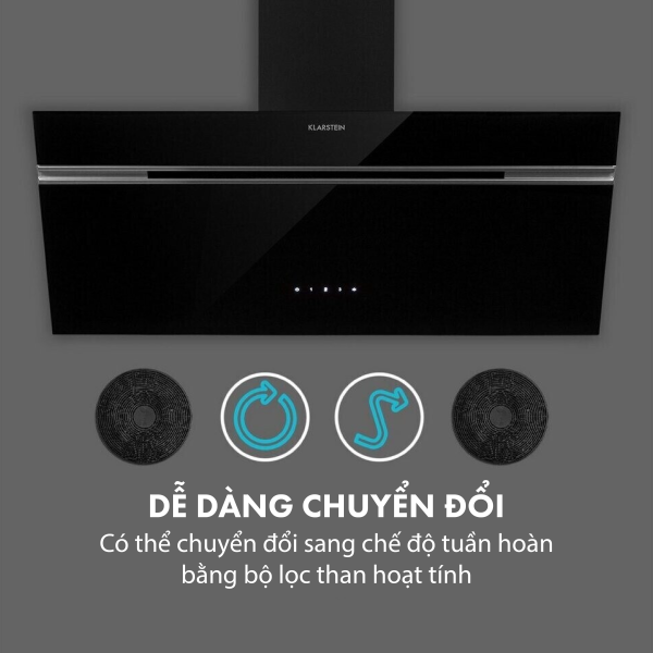 Máy Hút Mùi KLARSTEIN ALINA 90CM - Hình ảnh 4