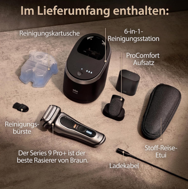 Máy Cạo Râu Braun Series 9 Pro+ 9597cc - Hình ảnh 5