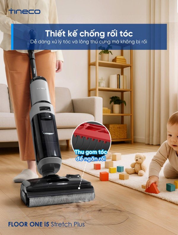 Máy lau sàn Tineco i5 Stretch Plus - Hình ảnh 9