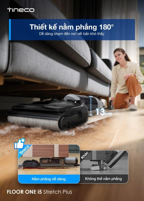 Máy lau sàn Tineco i5 Stretch Plus - Hình ảnh 7