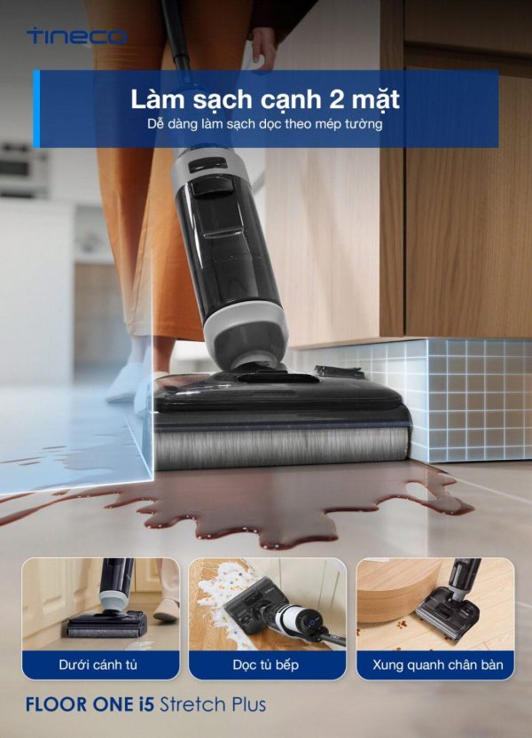 Máy lau sàn Tineco i5 Stretch Plus - Hình ảnh 6