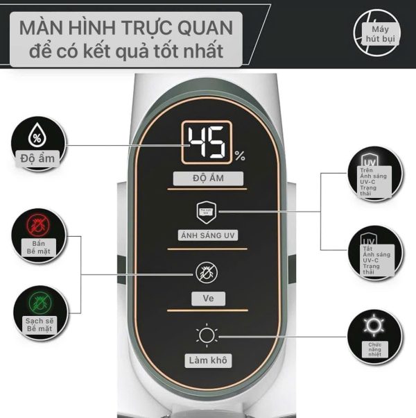 Máy Hút Đệm Hoover HMC510UV - Hình ảnh 4