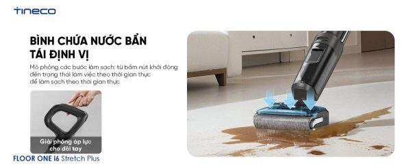 Máy Hút Bụi Lau Nhà Tineco i6 Stretch Plus - Hình ảnh 15