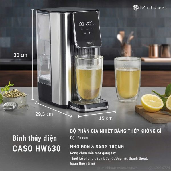 Bình Thủy Điện CASO HW630 - Hình ảnh 8