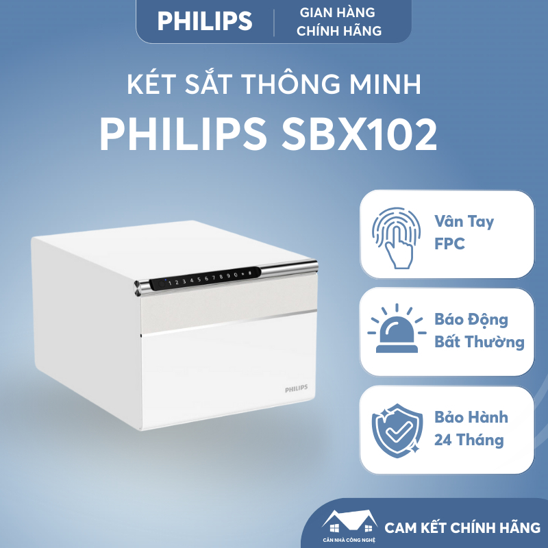 Két Sắt PHILIPS SBX102 - Hình ảnh 2