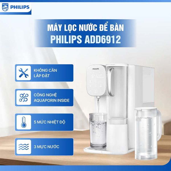 Máy Lọc Nước Philips ADD6912 - Hình ảnh 2
