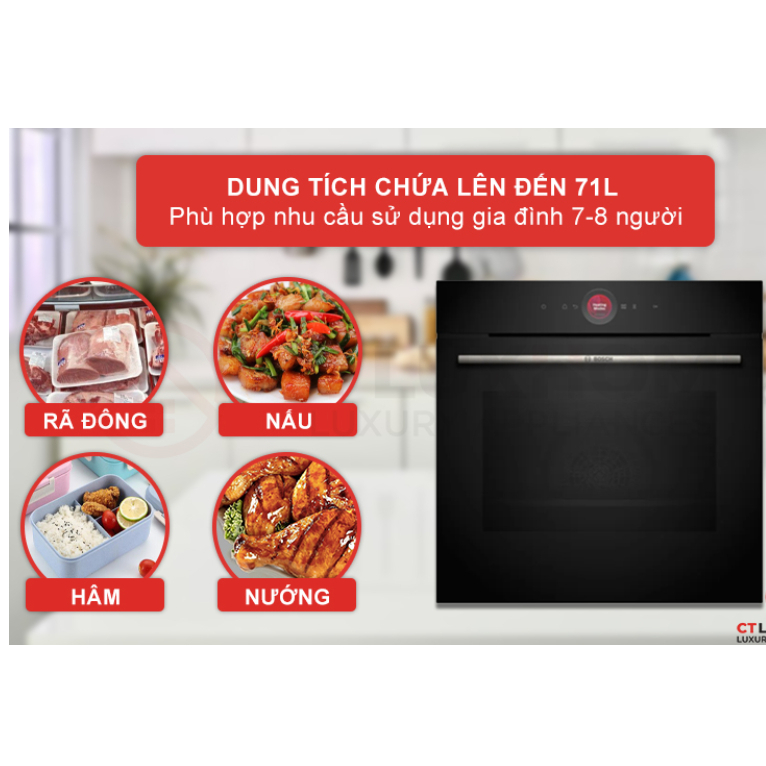 Lò Nướng Bosch HBG7741B1 - Hình ảnh 7