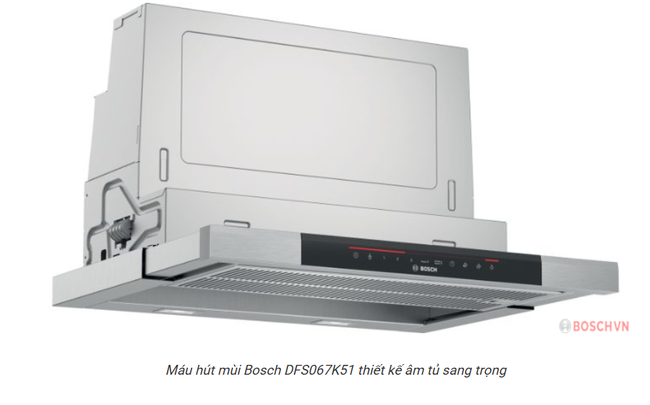Máy Hút Mùi Âm Tủ Bosch DFS067K51 - Hình ảnh 2