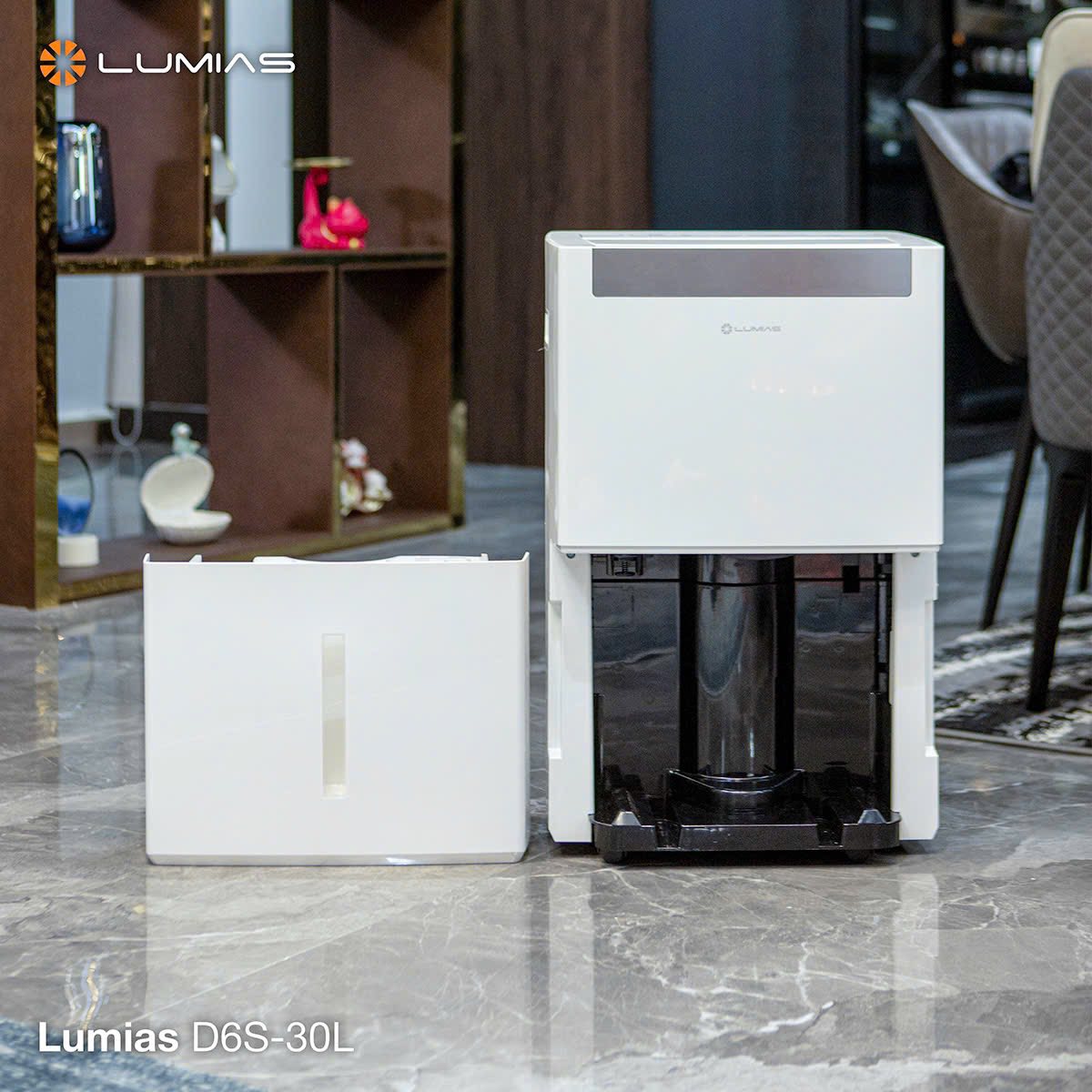 Máy Hút Ẩm Kiêm Lọc Không Khí Lumias D6S-30L - Hình ảnh 6
