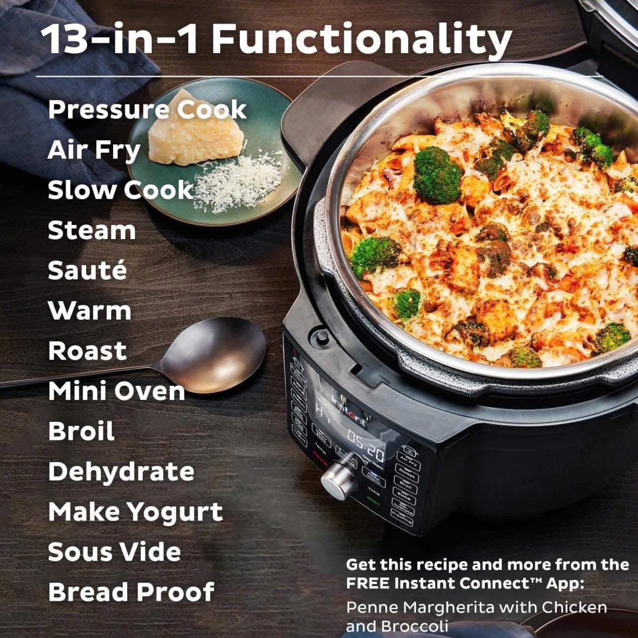 Nồi Áp Suất INSTANT POT RIO 13in1 5,7L - Hình ảnh 2