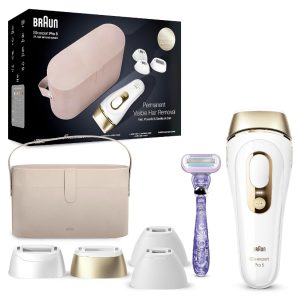 Máy triệt lông Braun Silk‑expert Pro 5 – Thế Hệ Mới, 3 Đầu Chính Xác