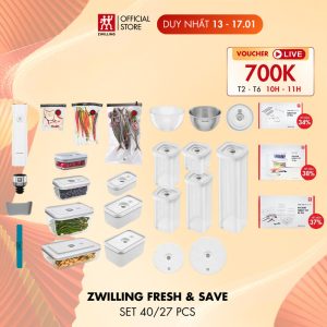 Bộ Hút Chân Không ZWILLING 40 Món