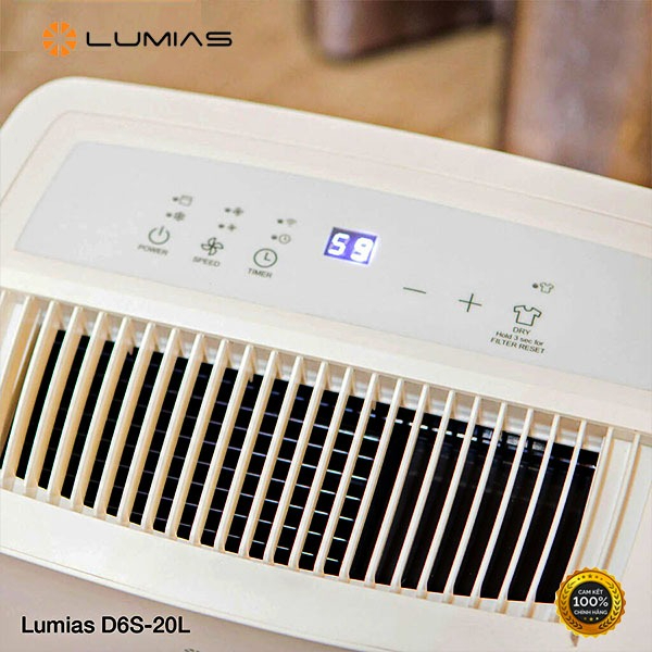 Máy hút ẩm 20L Lumias D6S-20L - Hình ảnh 4