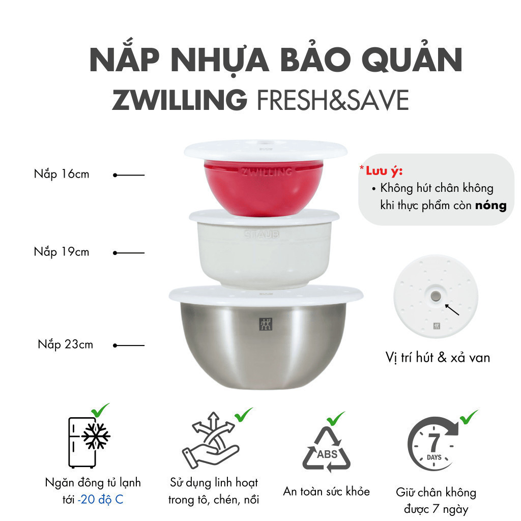 Bộ Hút Chân Không ZWILLING 40 Món - Hình ảnh 2
