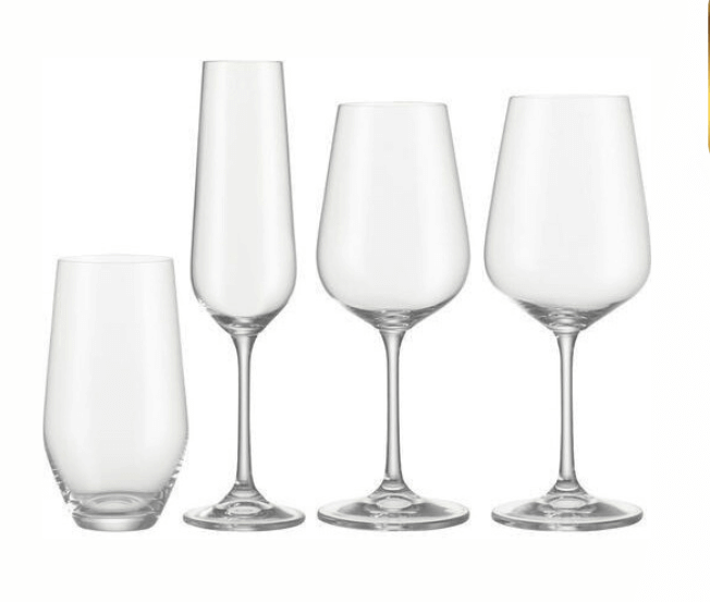 Bộ Ly Cốc Pha Lê Bohemia Libera 24 Ly