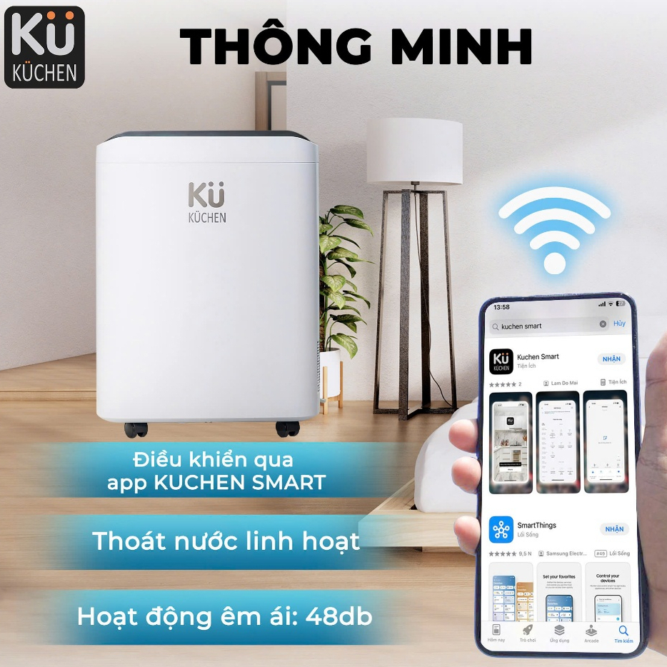 Máy Hút Ẩm KUCHEN KU LLH 2524 25L - Hình ảnh 3