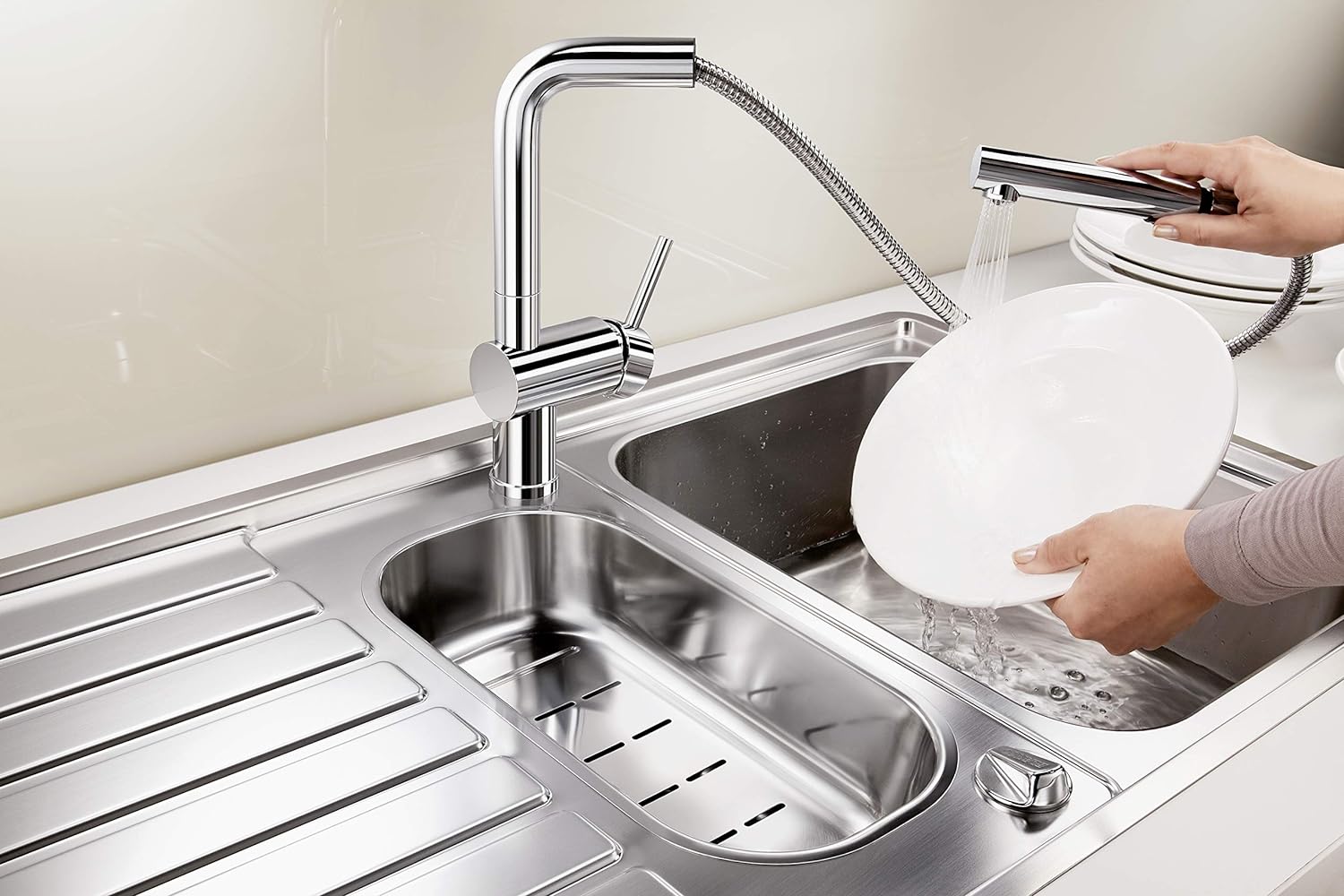 Vòi Rửa Bát Blanco Linus-S Vario 518406 - Hình ảnh 5