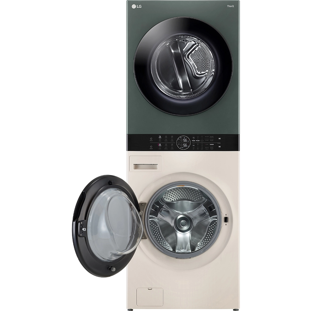 Tháp giặt sấy LG WashTower Inverter WT1410NHEG Giặt 14kg - Sấy 10kg - Hình ảnh 3