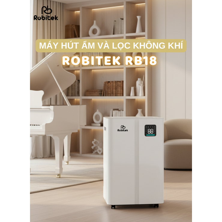 Máy hút ẩm ROBITEK DH25 - Hình ảnh 9
