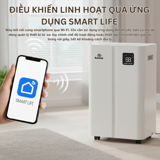 Máy hút ẩm ROBITEK DH25 - Hình ảnh 8
