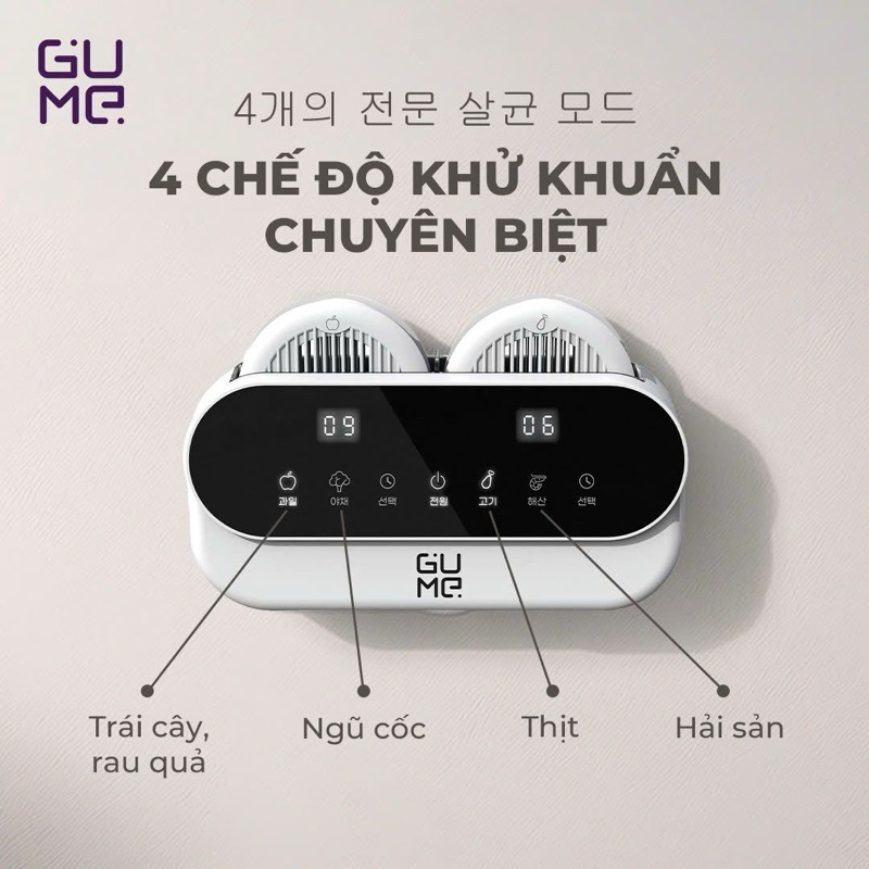 Máy khử khuẩn Gume GM-6996 - Hình ảnh 7