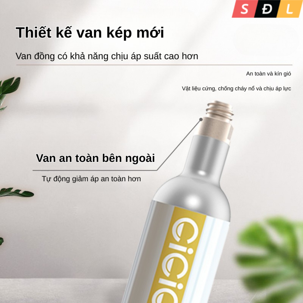 Bình Khí Soda 60L Cho Máy Soda - Hình ảnh 5