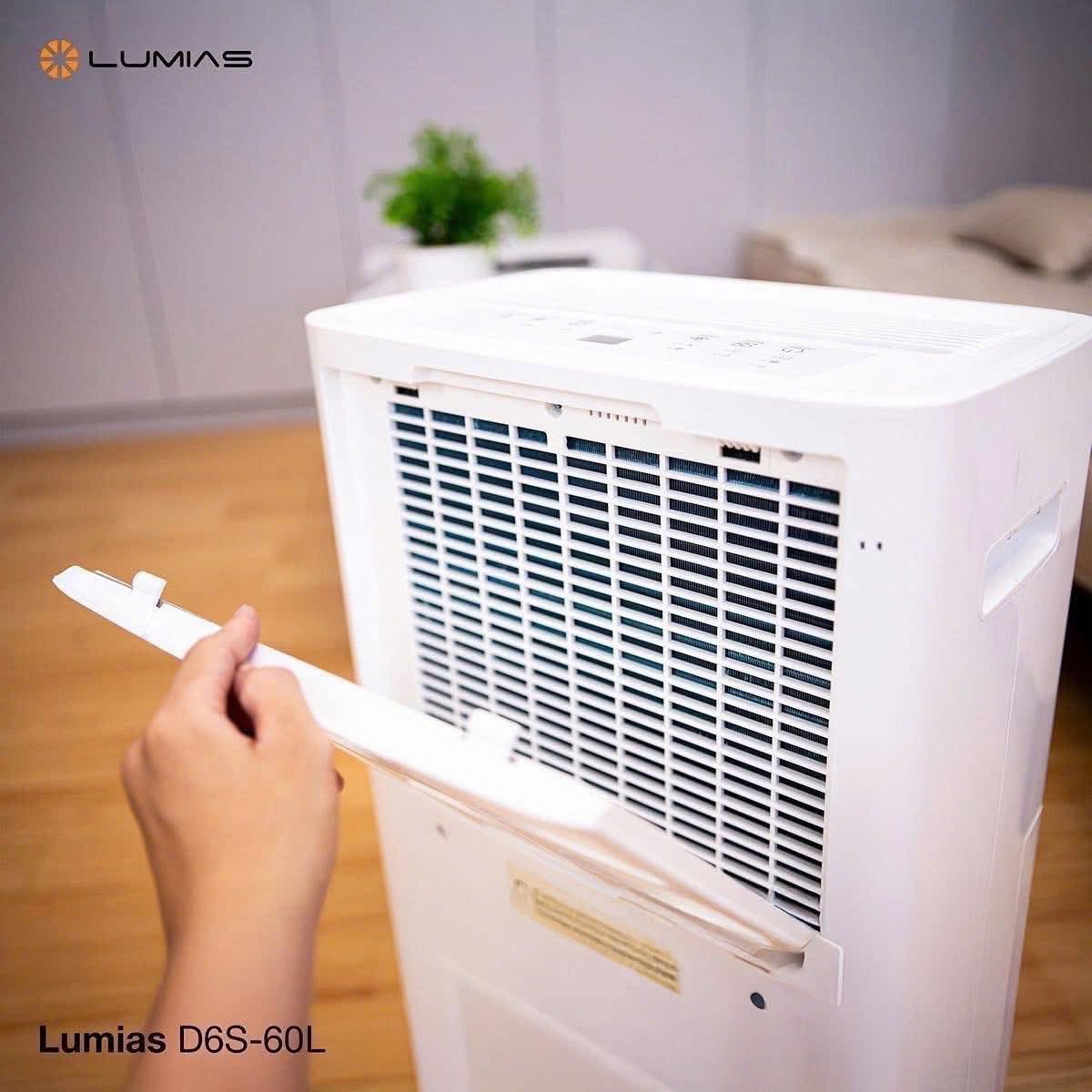 Máy hút ẩm kiêm lọc không khí thông minh Lumias D6s-60L - Hình ảnh 6
