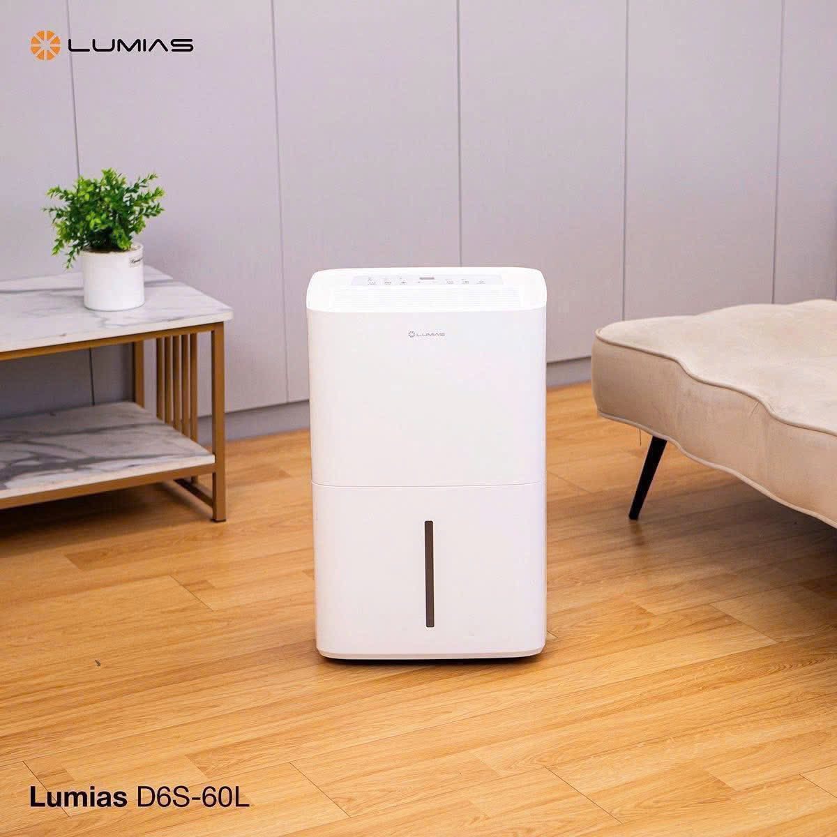 Máy hút ẩm kiêm lọc không khí thông minh Lumias D6s-60L - Hình ảnh 5