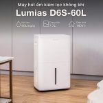 Máy hút ẩm kiêm lọc không khí thông minh Lumias D6s-60L