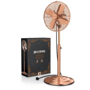 Quạt Cây Thân Thép Brandson Màu Đồng