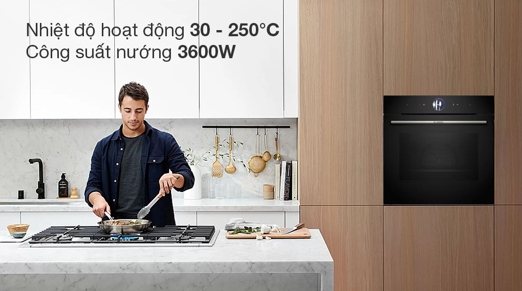 Lò Nướng Kèm Hấp Bosch Series 8 HSG7361B1 - Hình ảnh 6