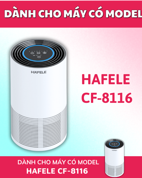 Lõi lọc không khí HAFELE CF-8116 - Hình ảnh 3